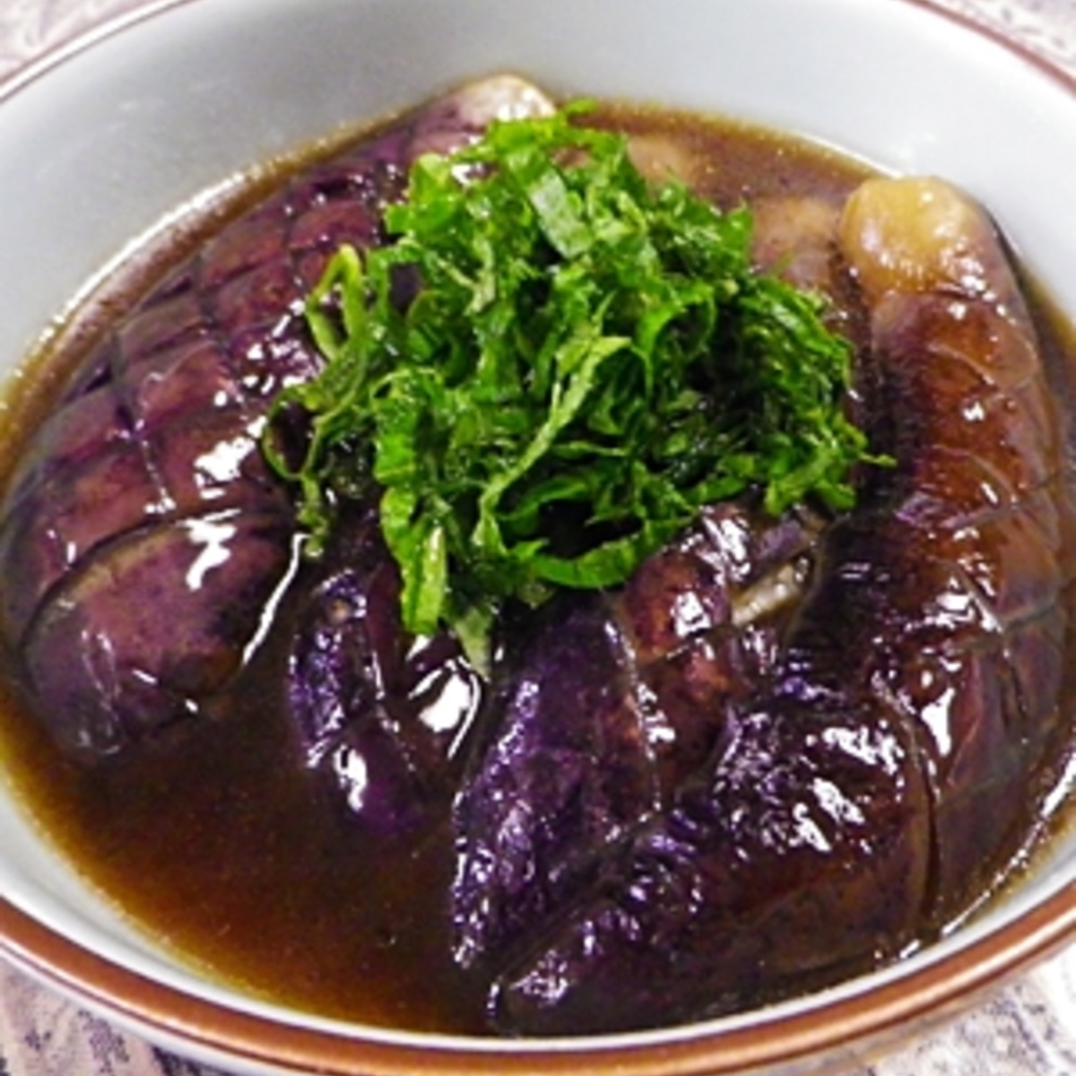 茄子の冷やし煮浸し レシピ 作り方 By Leopoo 楽天レシピ